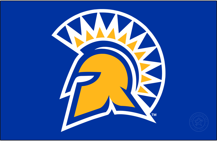 San Jose State Spartans 2018-Pres Primary Dark Logo diy iron on heat transfer
